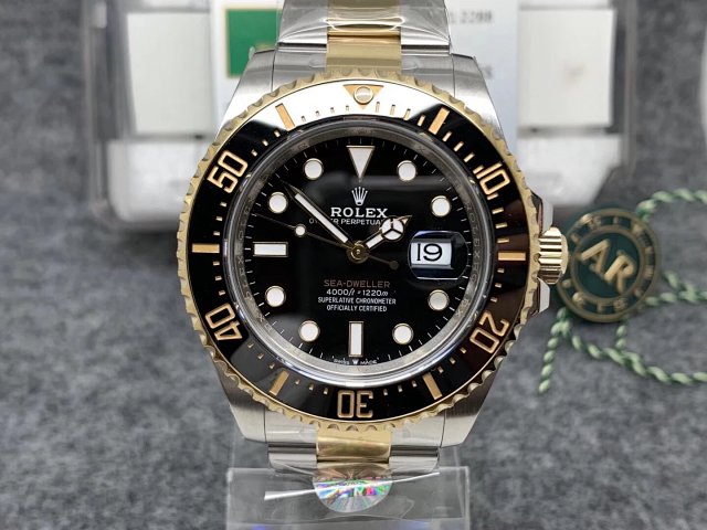 AR Factory Replica Rolex Sea-Dweller 43mm 126603 Two Tone 904L Stainless Steel Asia 2824