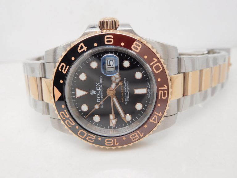 Replica Rolex GMT Master II 126711 Two Tone Rose Gold Watch From BP Factory